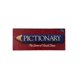 Vintage 1997 Pictionary Game – Complete – Original Box with Some Wear